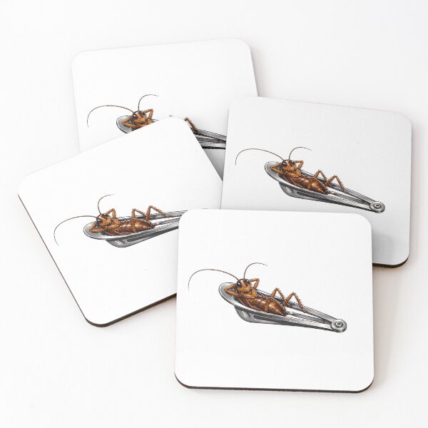 Item preview, Cockroach Lounging Inside an Open Safety Pin designed and sold by Artmares.