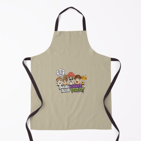 Item preview, Stay relaxed, stay mushroomy! – Funny cartoon mushrooms with a witty saying designed and sold by ENGLITZADIN.
