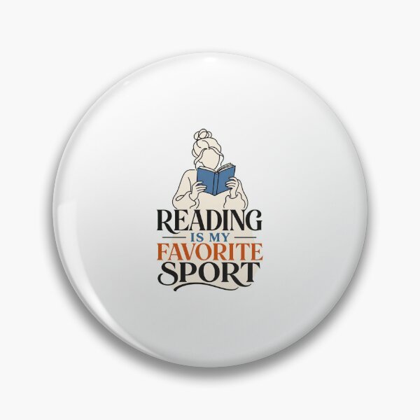 Item preview, Reading Is My Favorite Sport – Funny Book Lover, Bookworm and Librarian Gift designed and sold by AMICO77.