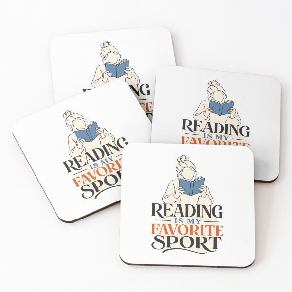 Item preview, Reading Is My Favorite Sport – Funny Book Lover, Bookworm and Librarian Gift designed and sold by AMICO77.