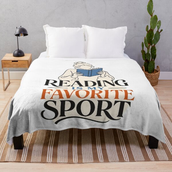 Item preview, Reading Is My Favorite Sport – Funny Book Lover, Bookworm and Librarian Gift designed and sold by AMICO77.