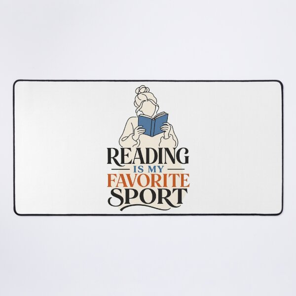 Item preview, Reading Is My Favorite Sport – Funny Book Lover, Bookworm and Librarian Gift designed and sold by AMICO77.