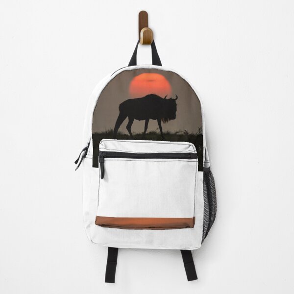 Item preview, Wildebeest at Sunset for T Shirt designed and sold by Ianthe-Safari.