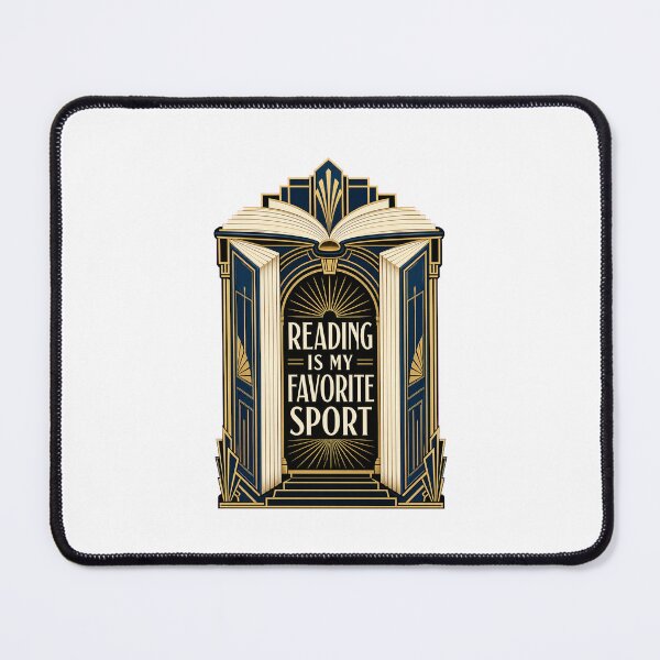 Item preview, Reading Is My Favorite Sport – Funny Book Lover, Bookworm and Librarian Gift designed and sold by AMICO77.