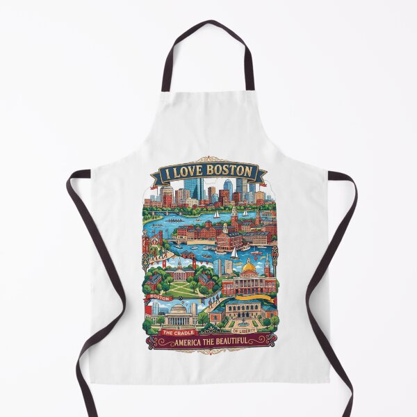 Item preview, America The Beautiful - Boston Massachusetts designed and sold by Illumine-World.