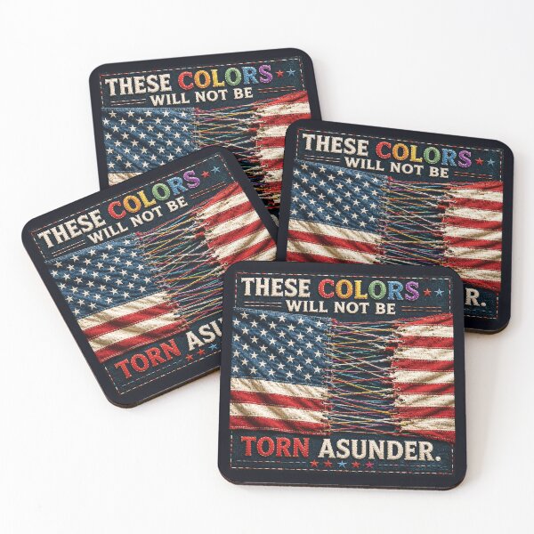 Item preview, ✂️ STITCHED TOGETHER COLLECTION ✂️- ❤️ - AMERICAN UNITY - These Colors Will Not Be Torn Asunder designed and sold by WheelieGdArt.