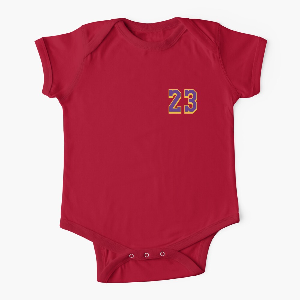 LeBron James - Los Angeles Lakers # 23 Baby One-Piece by taylorpxl