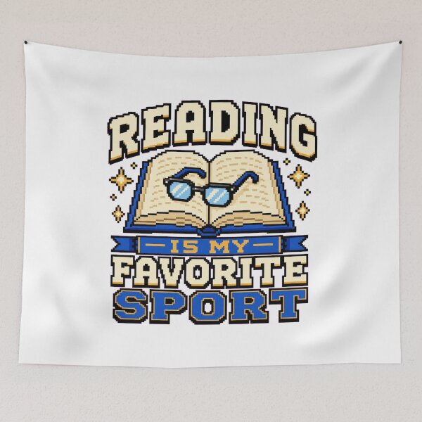 Item preview, Reading Is My Favorite Sport – Funny Book Lover, Bookworm and Librarian Gift designed and sold by AMICO77.