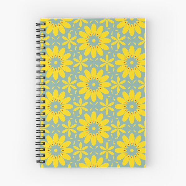 Item preview, Copy of Yellow flowers with red accents on sage green background designed and sold by Chantal creates.