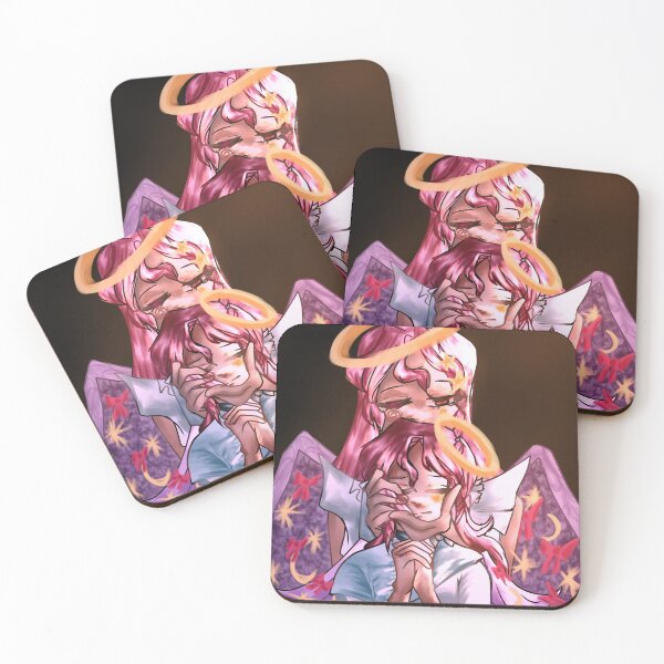 Item preview, Angel Anime Chibi Girls Aesthetic Art designed and sold by Manga moshi .