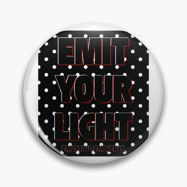 Item preview, Retro Polka Dot Emit Your Light designed and sold by Emit Eminence.