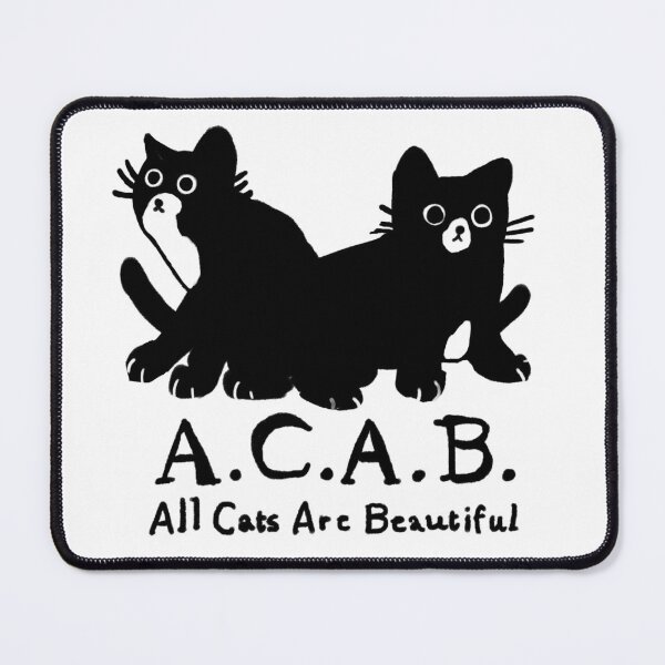 Item preview, ACAB - All Cats Are Beautiful designed and sold by jaaaa-alex's shop.