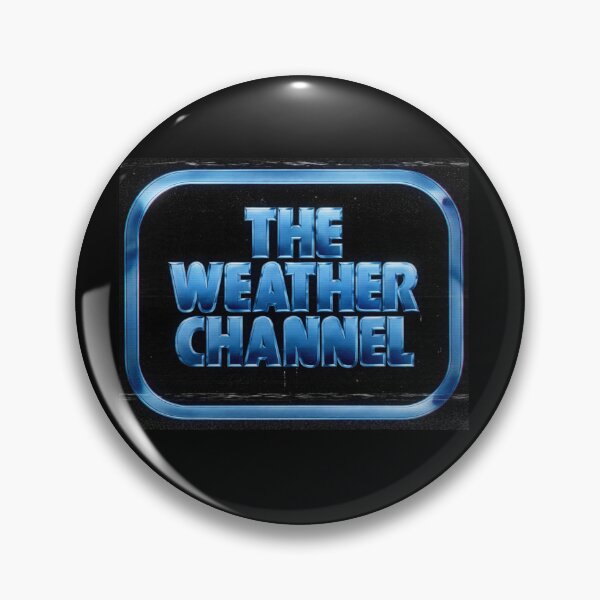 Item preview, Retro 90s Weather Channel VHS Logo - Vintage Chrome 80s TV Nostalgia designed and sold by ICANTWithoutCOFFEE.