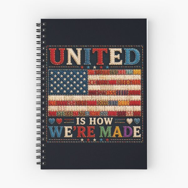 Item preview, ✂️ STITCHED TOGETHER COLLECTION ✂️- ❤️ - AMERICAN UNITY - United Is How We're Made designed and sold by WheelieGdArt.