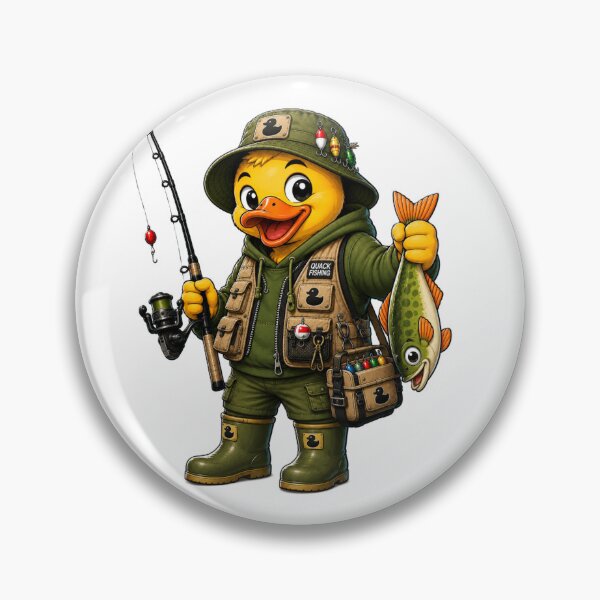 Item preview, Fisherman Duck designed and sold by Thor-stone.