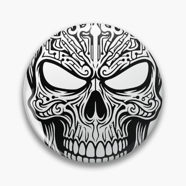 Item preview, Ornamental Skull Art designed and sold by MADBULL7.