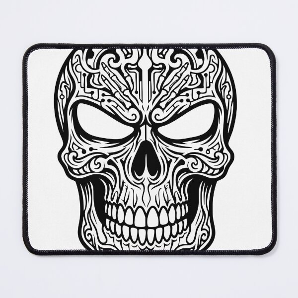 Item preview, Ornamental Skull Art designed and sold by MADBULL7.