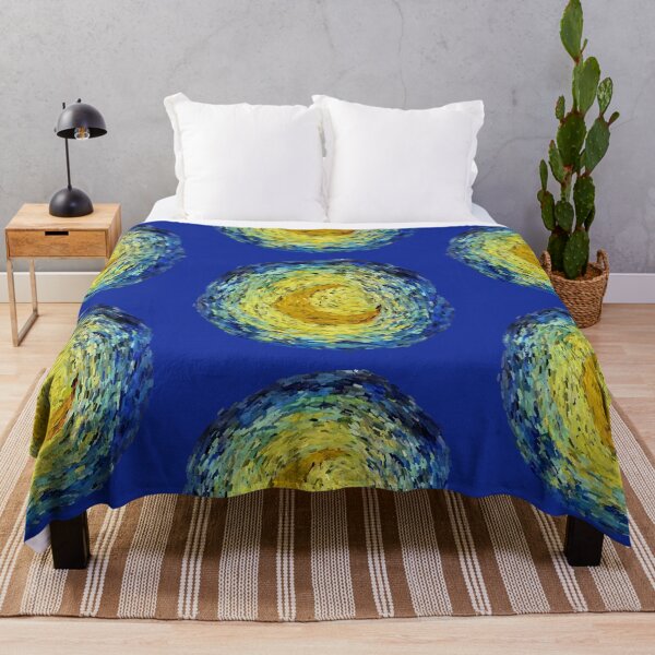 Item preview, Van Gogh Starry Night Crescent Moon Impressionist Art designed and sold by anuardhaduarah.