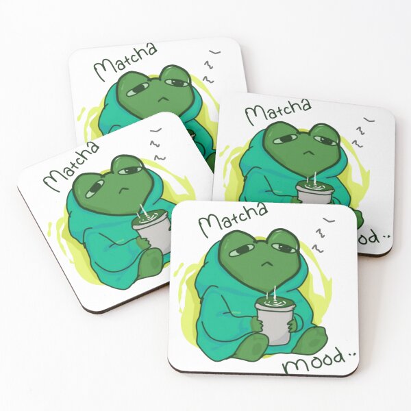 Item preview, Matcha Mood Sleepy designed and sold by Bohepa.