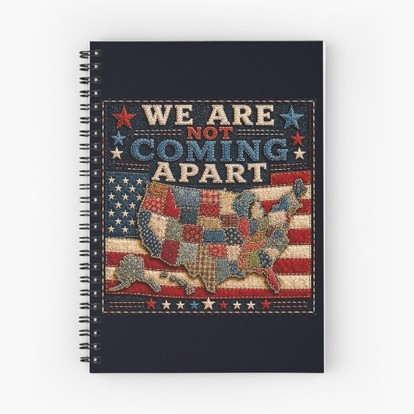 Item preview, ✂️ STITCHED TOGETHER COLLECTION ✂️- ❤️ - AMERICAN UNITY - We Are Not Coming Apart designed and sold by WheelieGdArt.