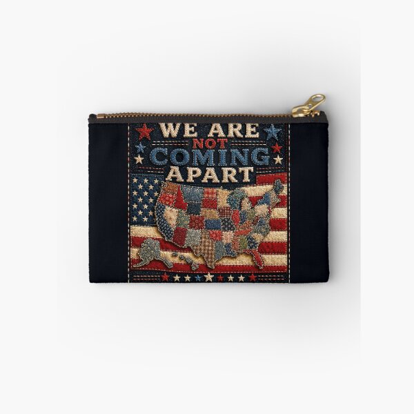 Item preview, ✂️ STITCHED TOGETHER COLLECTION ✂️- ❤️ - AMERICAN UNITY - We Are Not Coming Apart designed and sold by WheelieGdArt.