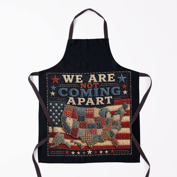 Item preview, ✂️ STITCHED TOGETHER COLLECTION ✂️- ❤️ - AMERICAN UNITY - We Are Not Coming Apart designed and sold by WheelieGdArt.