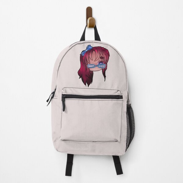 Item preview, Cute Anime Girl with Red Hair and Blue Glasses - Chibi Art designed and sold by Manga moshi .
