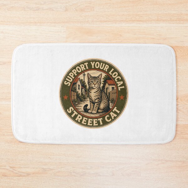 Item preview, Support Your Local Street Cats  designed and sold by AMICO77.