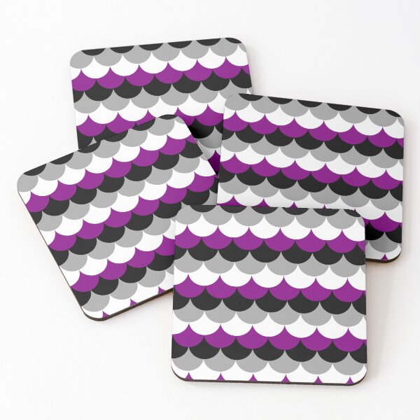 Item preview, Ace Mermaid Scales  designed and sold by SanguineDesigns.