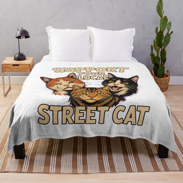 Item preview, Support Your Local Street Cats designed and sold by AMICO77.