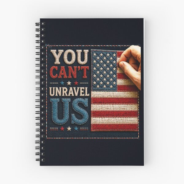 Item preview, ✂️ STITCHED TOGETHER COLLECTION ✂️- ❤️ - AMERICAN UNITY - You Can't Unravel Us designed and sold by WheelieGdArt.