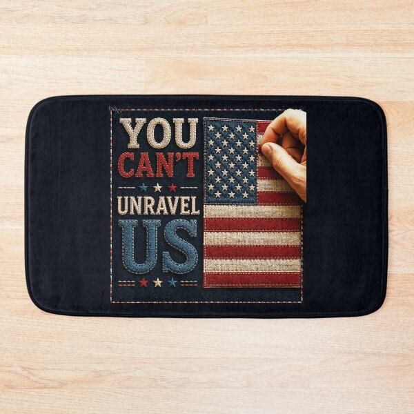 Item preview, ✂️ STITCHED TOGETHER COLLECTION ✂️- ❤️ - AMERICAN UNITY - You Can't Unravel Us designed and sold by WheelieGdArt.