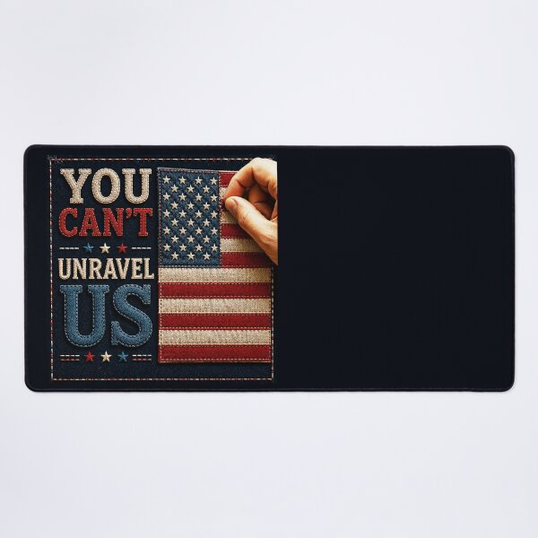 Item preview, ✂️ STITCHED TOGETHER COLLECTION ✂️- ❤️ - AMERICAN UNITY - You Can't Unravel Us designed and sold by WheelieGdArt.