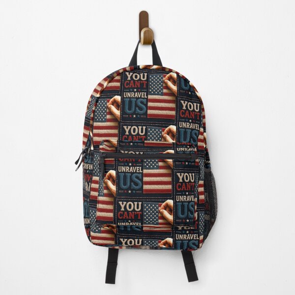 Item preview, ✂️ STITCHED TOGETHER COLLECTION ✂️- ❤️ - AMERICAN UNITY - You Can't Unravel Us designed and sold by WheelieGdArt.