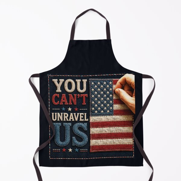 Item preview, ✂️ STITCHED TOGETHER COLLECTION ✂️- ❤️ - AMERICAN UNITY - You Can't Unravel Us designed and sold by WheelieGdArt.