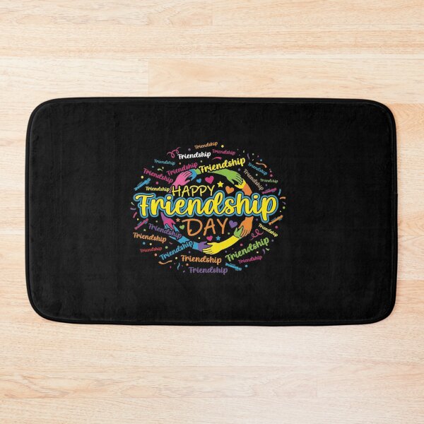 Item preview, Happy Friendship Day Colorful Word Cloud Art designed and sold by SiarheiYur.