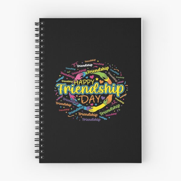 Item preview, Happy Friendship Day Colorful Word Cloud Art designed and sold by SiarheiYur.