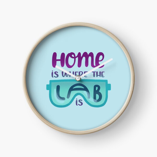 Item preview, Home is where the lab is, Science Goggles Illustration designed and sold by whatafabday.
