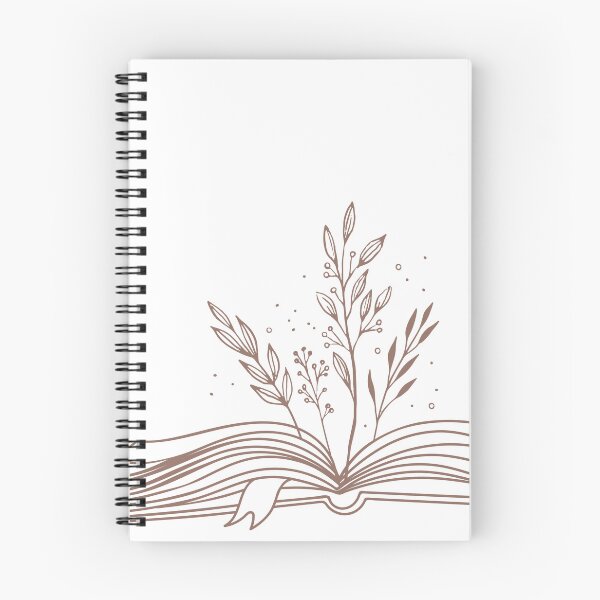 Item preview, Open Book With Flowers | Bookish designed and sold by Nyxander's Bookish Catalogue.