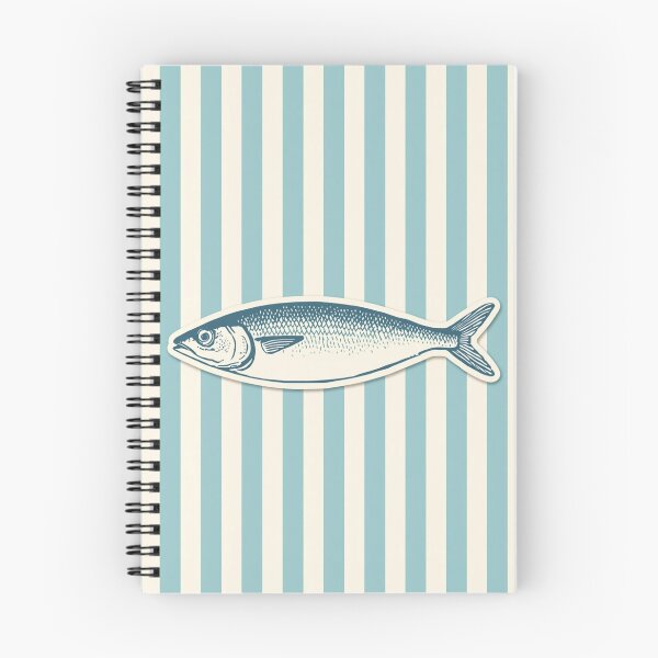 Item preview, Sardine Summer Coastal Sticker designed and sold by Mads5502.