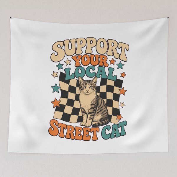 Item preview, Support Your Local Street Cats  designed and sold by AMICO77.