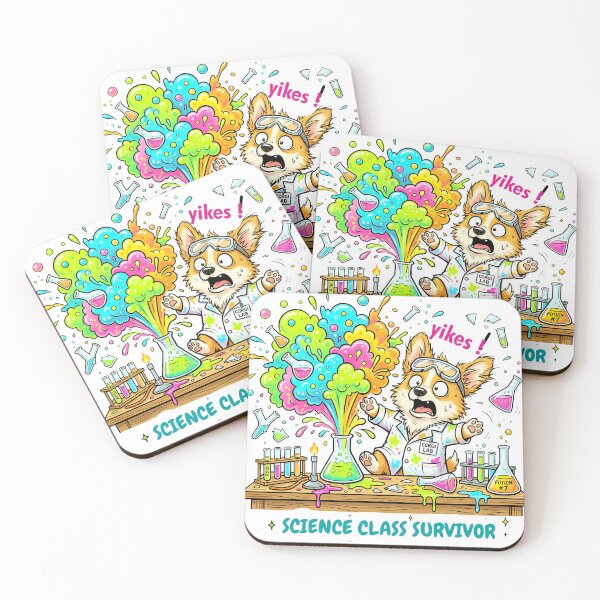 Item preview, Funny Corgi Science Class Survivor Shirt, Corgi Lab Experiment Gone Wrong Tee, Unique Corgi Back to School Gift for Dog and Science Lovers designed and sold by Wearable Canvas...