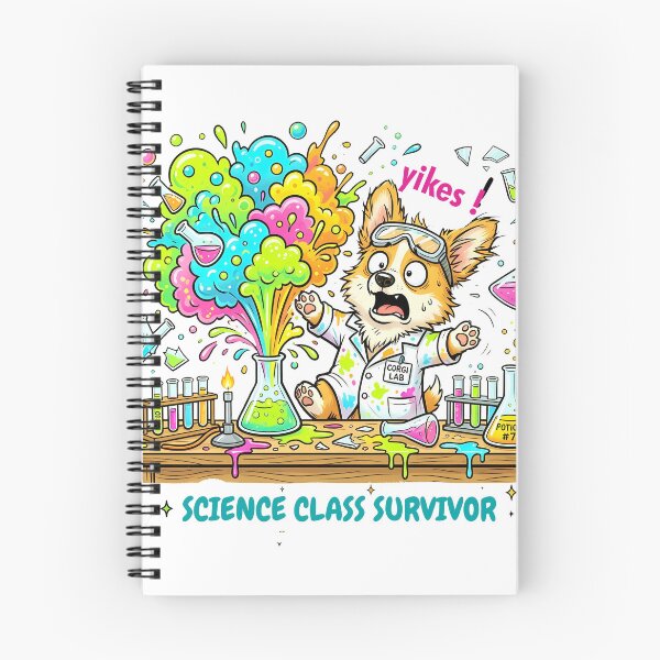 Item preview, Funny Corgi Science Class Survivor Shirt, Corgi Lab Experiment Gone Wrong Tee, Unique Corgi Back to School Gift for Dog and Science Lovers designed and sold by Wearable Canvas...