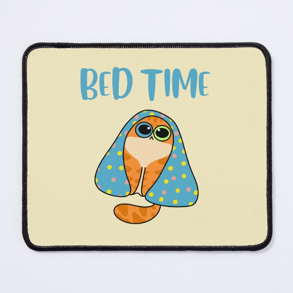 Item preview, Bed time, cozy ginger cat designed and sold by BritishDelights.