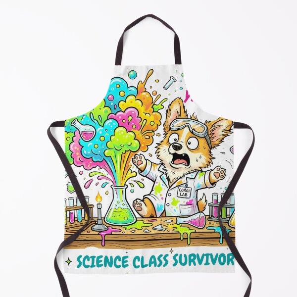 Item preview, Funny Corgi Science Class Survivor Shirt, Corgi Lab Experiment Gone Wrong Tee, Unique Corgi Back to School Gift for Dog and Science Lovers designed and sold by Wearable Canvas...