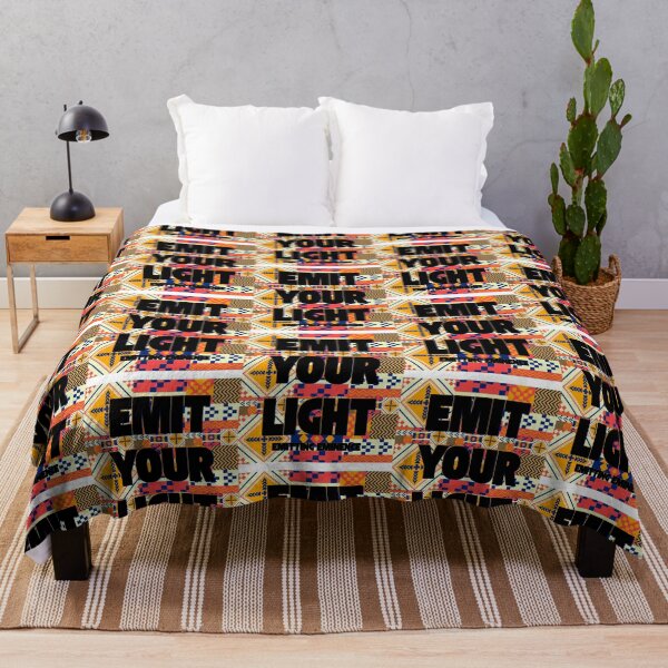 Item preview, Vintage Geometric Quilt Emit Your Light designed and sold by Emit Eminence.