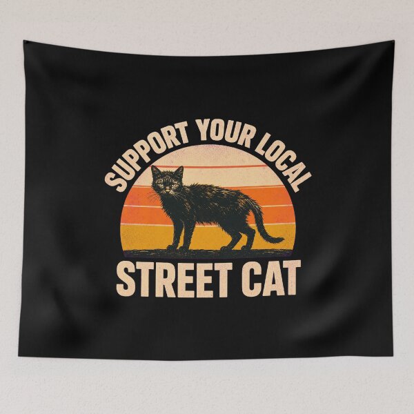 Item preview, Support Your Local Street Cats  designed and sold by AMICO77.