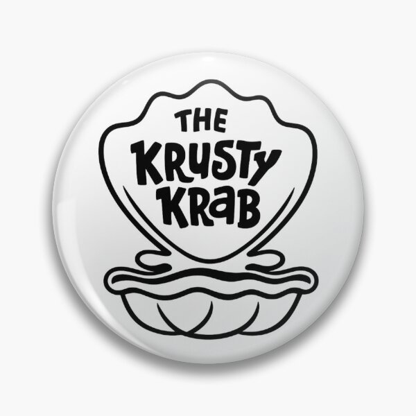 Item preview, The Krusty Krab Logo version 2 designed and sold by killem667.