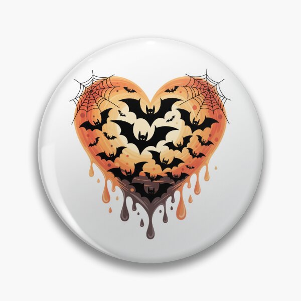 Item preview, Heart-Shaped Bat Swarm designed and sold by jkrphoto.
