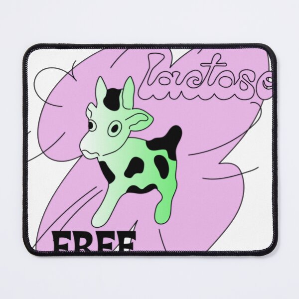 Item preview, Lactose Free Cute Retro Cow designed and sold by Bohepa.